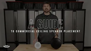 A Guide to Commercial Ceiling Speaker Placement