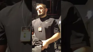 Khabib's Coach Javier Mendez asks him for money as its a Coach day in 🇷🇺