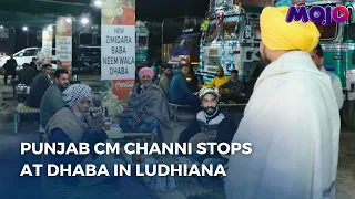 On Campaign Trail,  Charanjit Singh Channi Stops At A Dhaba In Ludhiana | Punjab Assembly Polls