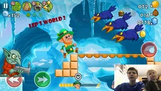 Серия 6 | Дети играют в Lep's World 2 🍀🍀 Игра Гномики против Сорок-Ворон| ДЕДУШКА ПОВИДЛО