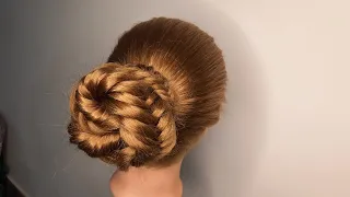 Perfect Bun Hairstyle In Just 9 mins|Easy and Simple|For Everyone #hairstyle #hairtutorial #easyhair
