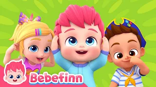 💆‍♀️💪🏾🦵🦶🏻 Head, Shoulder,Knees and Toe | Sing Along Bebefinn | Best Kids Songs and Nursery Rhymes