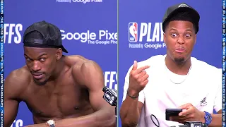 Jimmy Butler & Kyle Lowry Talk Series Win vs Knicks, Postgame Interview