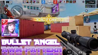 Bullet Angel FPS | AWM-Pattern Gameplay #1🔥 | MVP | CSGO Mobile | Online FPS Android Gameplay