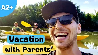 Vlog in Russian | Vacation with Russian parents | Reunited after 3 Years | English/Russian subs