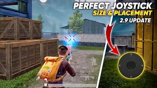 Perfect Joystick Size & Placement For More Headshots✔︎🔥| BGMI/PUBG Mobile