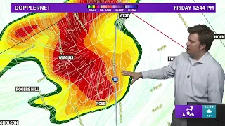 KCEN Severe Weather Coverage April 26, 2024