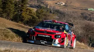 Rallye Monte Carlo 2019 Test 2 Sébastien Ogier