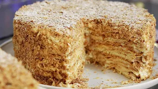 Торт НАПОЛЕОН на Пиве. Самый Вкусный Торт из ДетстваNapoleon cake