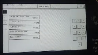 HOW TO RESET TRANSFER BELT UNIT / TONER FILTER COUNTER LIFE ON KONICA MINOLTA PHOTOCOPIER MACHINES