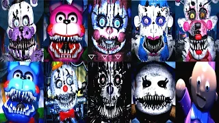 Baby's Nightmare Circus ALL JUMPSCARES