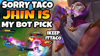 I stole IKeepItTacos Jhin and crushed him with the champ he's known for