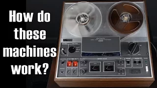 Exploring a Reel to Reel Tape Recorder: Sony TC-366