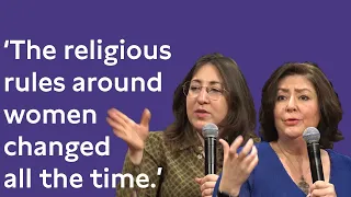 'The religious rules around women changed all the time' - Deborah Fledman to Maryam Namazie