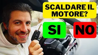 SCALDARE IL MOTORE in inverno serve davvero? Finalmente la spiegazione!