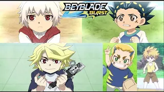 Every Single Beyblade Burst Character As Kids | Seasons 1-5 | Shu | Valt | Free | Drum | Xander!