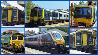 Trains at Basingstoke | South Western Main Line | 27/05/2023