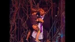 Misha Collins & West (Son)  @ Supernatural Las Vegas 2014 (Main Stage)