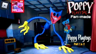 Poppy Playtime CHAPTER 3 - Poppy Playtoys PART 1 & 2 Roblox Full Gameplay