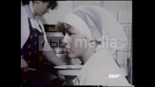 Control in GDR company kitchens, 1985