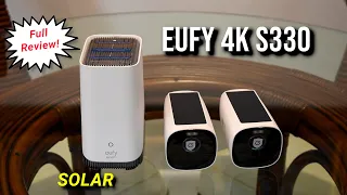 Eufycam S330 Wireless 4K Solar Security Camera Testing & Review