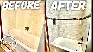 DIY Shower Remodel : START To FINISH (Part 1 of 2)