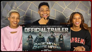 African Friends Reacts To Bade Miyan Chote Miyan-Official Hindi Trailer | Akshay, Tiger, Prithviraj