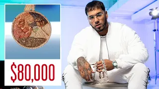 Anuel AA Shows Off His Insane Jewelry Collection | GQ