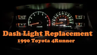 Dash Lights 2nd Gen 4Runner