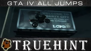 GTA IV All 50 Stunt Jumps [Ultimate Electro Music]