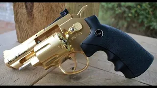 Airsoft gun- Dan Wesson CO2 BB Golden 🔥Airsoft Revolver 2.5 Inch By Airgunkart #airsoft #airgun