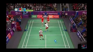 Badminton Asian Games 2018 The Minions vs Twin Tower