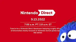 Nintendo Direct 9/13/22 (the one with Pikmin 4) Live Reaction and Commentary
