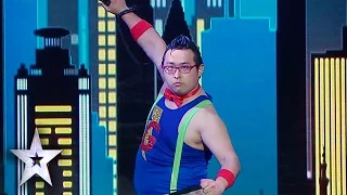 Tambourine Master Transforms Into Super Gonzo! | Asia’s Got Talent Semis 1