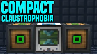 Minecraft Compact Claustrophobia | COMPACT MACHINES INSIDE COMPACT MACHINES! #2 [Modded Skyblock]