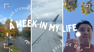 Med Student Vlog Episode 007 | seattle runs, gluten free bakery, flight back to LA