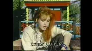 Cyndi Lauper - Interview [cc] Entertainment Tonight 1984