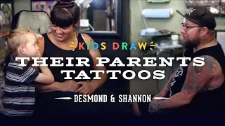 Desmond Designs a Tattoo for His Mom | Kids Draw | Cut