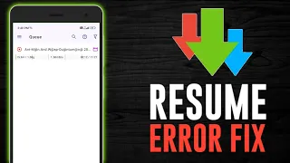 How to Resume Download in Adm | Advanced Download Manager