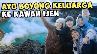 GAK ADA YG NGENALIN AYU TING TING DI KAWAH IJEN ?!!