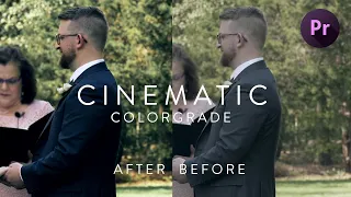 Cinematic look premiere pro - Color grading tutorial (for beginners)
