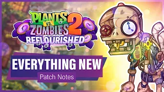 Everything New in PvZ2 Reflourished: STEAM AGES PART 2 PATCH NOTES!! | PvZ 2 Reflourished (v1.2.0)