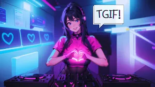 TGIF! - 80's Synthwave music - Synthpop chillwave ~ Cyberpunk electro arcade mix