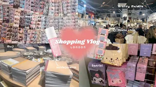 London shopping vlog 🍧🎧 *ੈ✩‧₊˚ Sanrio, Korean photo booth, Muji, Brandy Melville