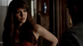 TVD 4x23 - Damon gave the cure to a hunter, Elena is worried about him | HD