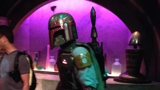 Trash talking with Boba Fett! I was almost disintegrated!