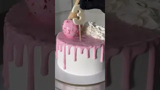 Детский торт с мороженым