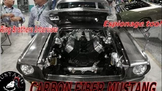 ALL CARBON FIBER 1965 MUSTANG Fastback by the Ring Brothers Mustang Connection