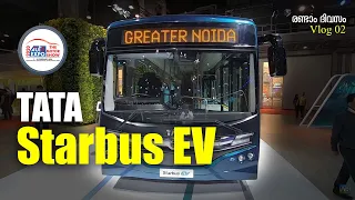 Tata Starbus Ev | Tata Electric bus| 200 KM in single charge  | Auto expo 2020 | Najeeb
