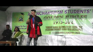 Mr  Namchunbo Newmai, solo   ANSU Golden Jubilee 2023